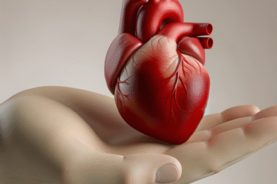 heart is the mescular organ system about the size of our feast